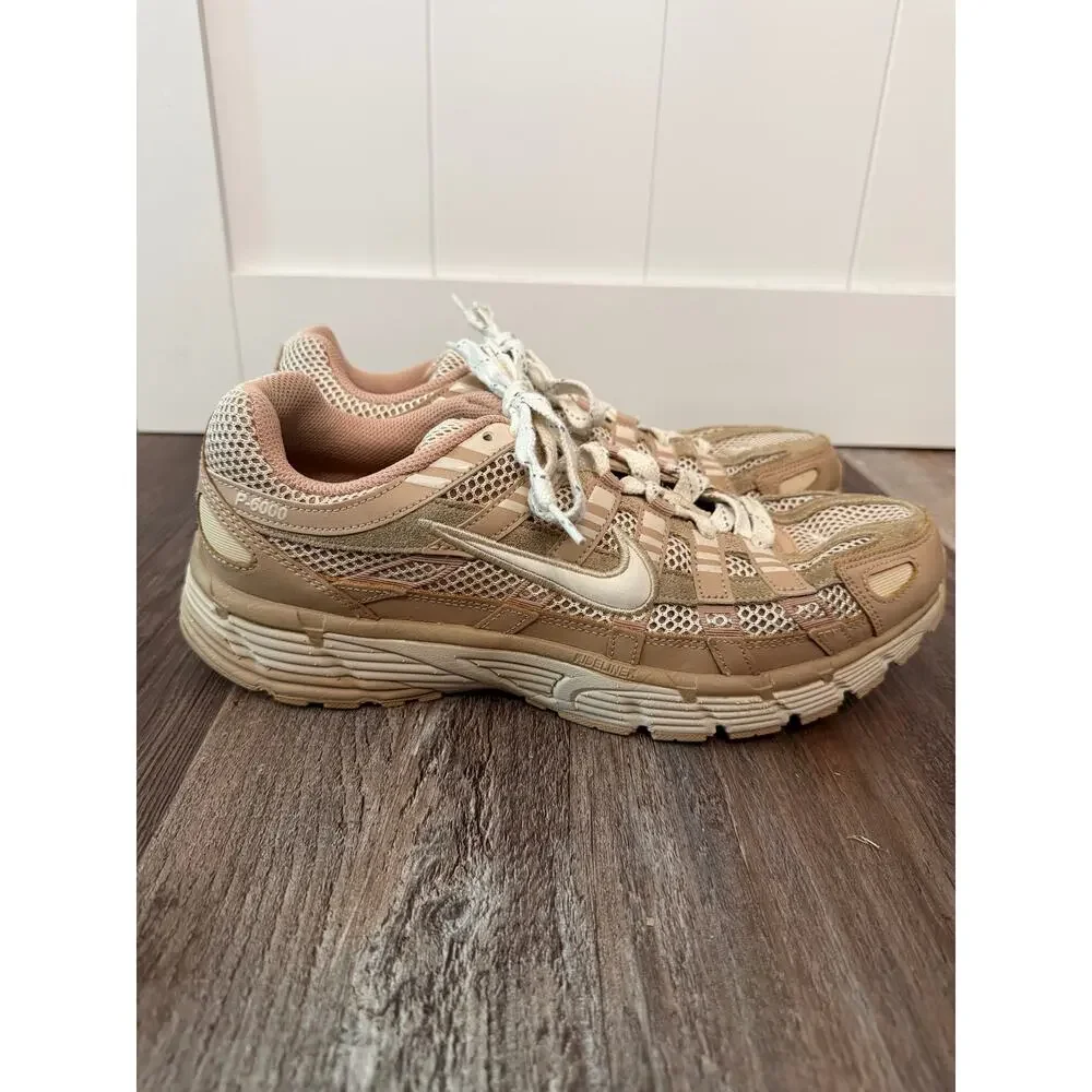 Nike P-6000 Premium LOW HEMP/SANDDRIFT PHANTOM FZ4137 200 EUC Size 11.5M or 13W